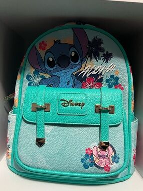 Disney's Lilo and Stitch, Angel &Stitch WondaPop Vegan Leather Mini Backpack